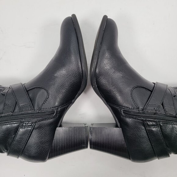 Cliffs By White Mountain Women's Black Tall High Boots US Size 7.5M - Picture 7 of 12